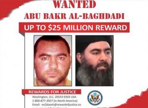 Un informante que dio datos claves sobre Abu Bakr Al Baghdadi podría recibir la recompensa de USD 25 millones