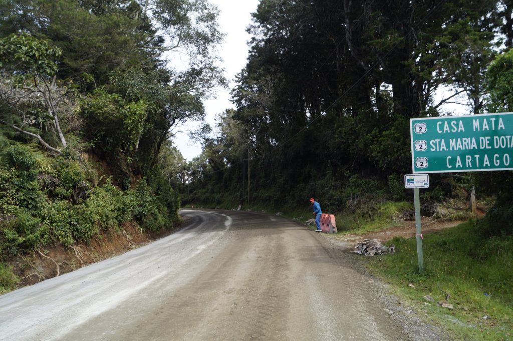 ¡Atención conductores! MOPT aplicará paso regulado en Cerro de la Muerte hasta diciembre