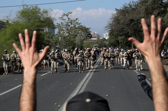 Un militar chileno quedó detenido por la muerte de un joven durante las protestas