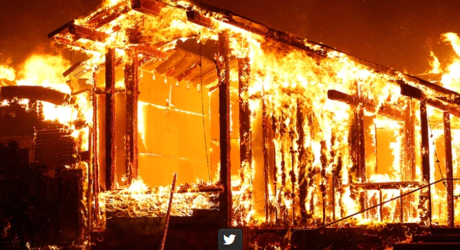 Ordenaron la evacuación de 180 mil personas por los incendios en California