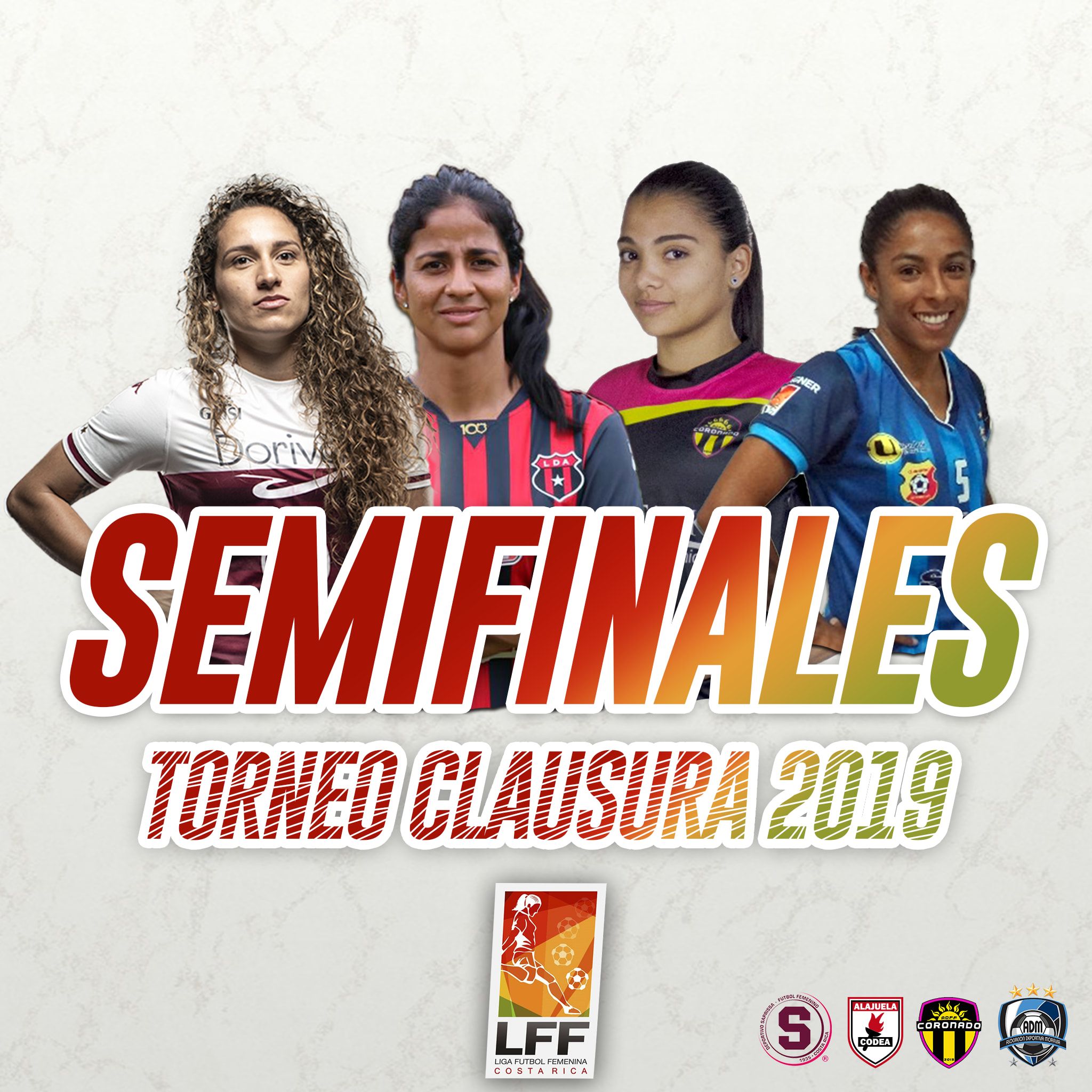 Semifinales del Fútbol Femenino arrancan esta noche en Tibás