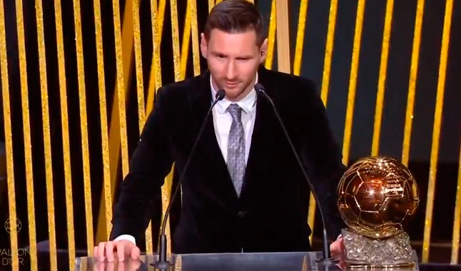 Messi tras su sexto Balón de Oro: “Se va acercando el momento de la retirada”