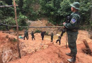 Operativos en Crucitas dejaron 186 personas detenidas este año en labores de minería ilegal