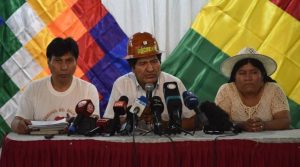 Evo Morales anunció que el MAS definirá su fórmula presidencial el 19 de enero