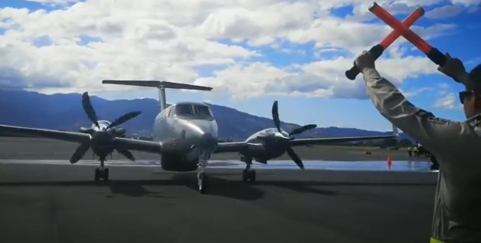Servicio de Vigilancia Aérea adquiere moderno avión para combatir narcotráfico
