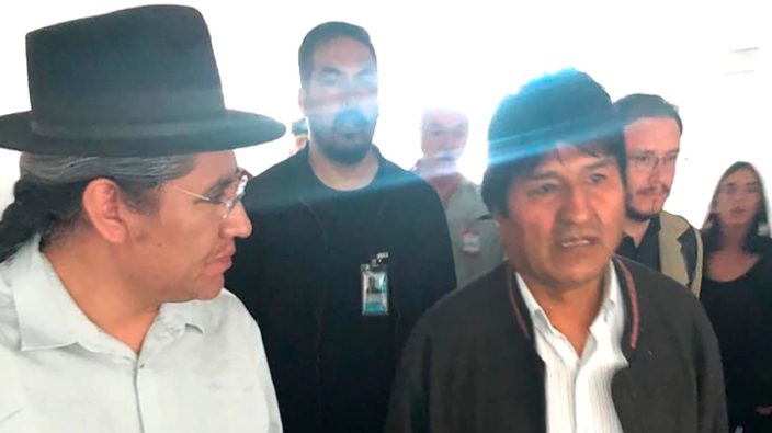 Evo Morales: “Arribé a la Argentina para seguir luchando por los más humildes y para unir a la Patria Grande”