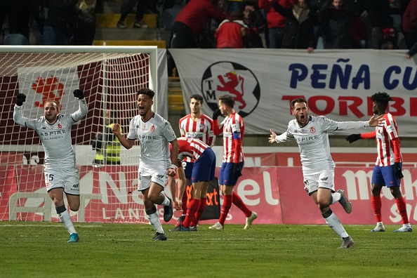 El Atlético Madrid del Cholo Simeone quedó eliminado ante un equipo de la tercera división