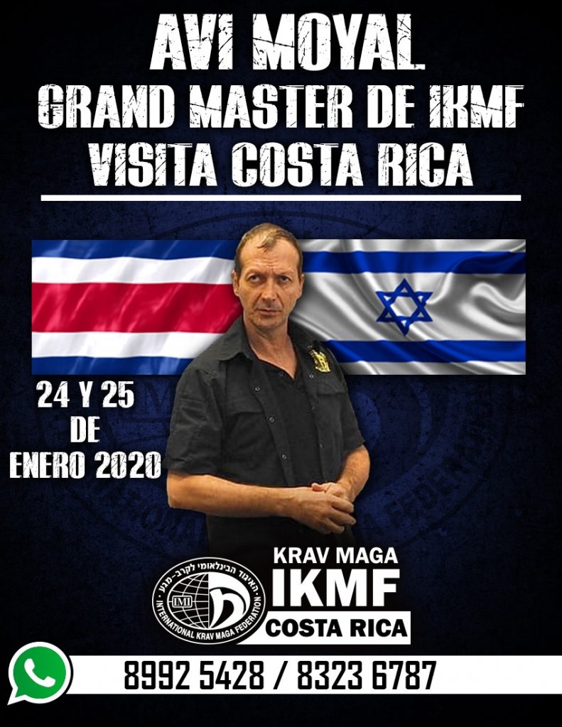 Maestro del KRAV MAGÁ visita Costa Rica