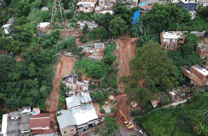 Brasil declaró la emergencia en 47 ciudades por fuertes lluvias: las autoridades registraron al menos 38 muertos
