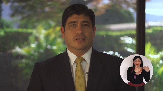 Carlos Alvarado sobre allanamientos a Casa Presidencial: “Es la forma de que se conozca la verdad”