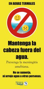 Aguas termales deberán eliminar toboganes en piscinas y advertir sobre riesgos de contraer ameba