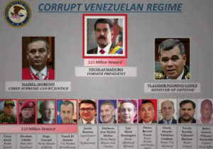 Estados Unidos acusó de narcoterrismo a Nicolás Maduro y ofreció USD 15 millones de dólares por datos que lleven a su arresto