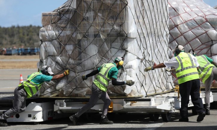La ONU envió 90 toneladas de ayuda humanitaria a Venezuela para colaborar en la lucha contra el coronavirus