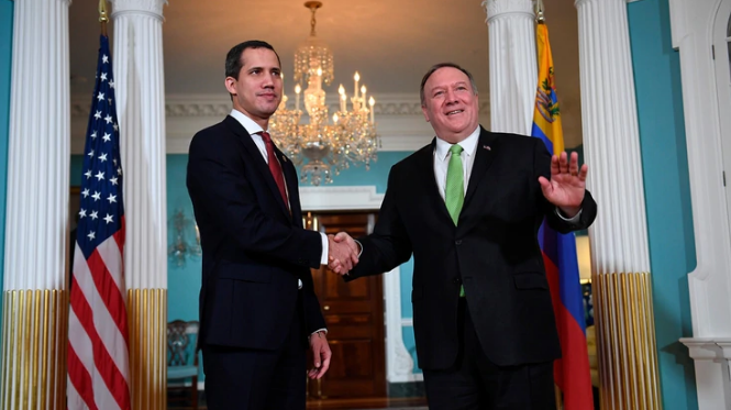 Mike Pompeo y Juan Guaidó conversaron sobre “el marco de transición democrática de Venezuela”