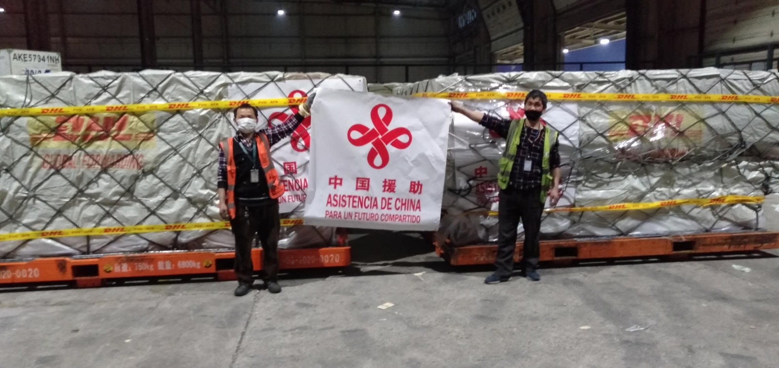 CCSS evaluará correcto funcionamiento de equipos donados por China: Dos vuelos más llegarán en las próximas horas