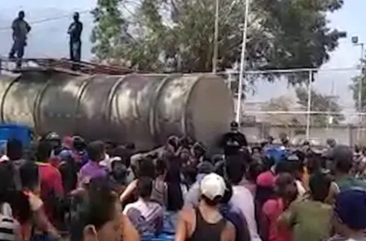 Fuertes protestas en Venezuela ante la aguda escasez de agua