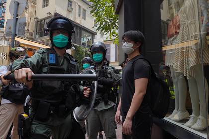 Masiva protesta en Hong Kong contra una ley impulsada por China