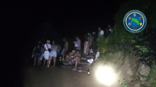 Fuerza Pública intervino fiesta privada con más de 100 personas en Santa Teresa