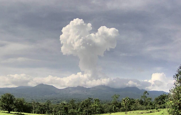 CNE extiende alerta verde a tres nuevos distritos de Liberia por constante actividad del Volcán Rincón de la Vieja