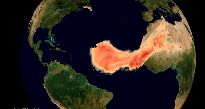 México podría recibir una segunda nube de polvo del Sahara en los próximos meses: IPN