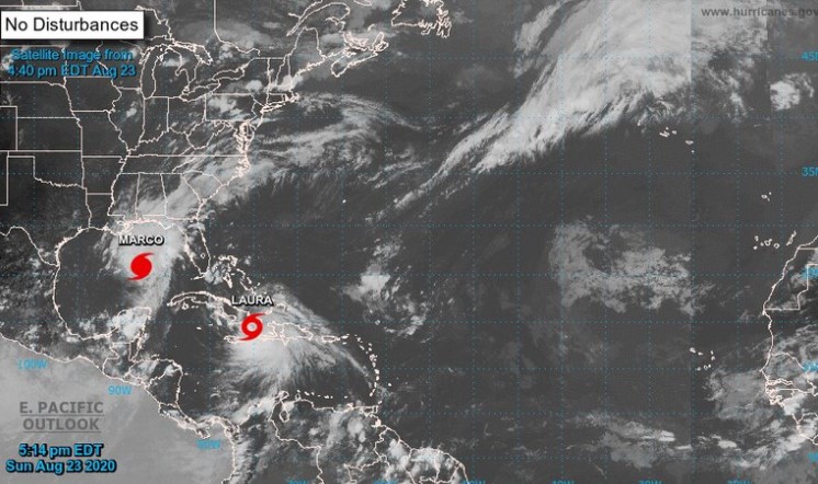 La tormenta tropical Laura llegó reforzada a Cuba y afectará a toda la isla