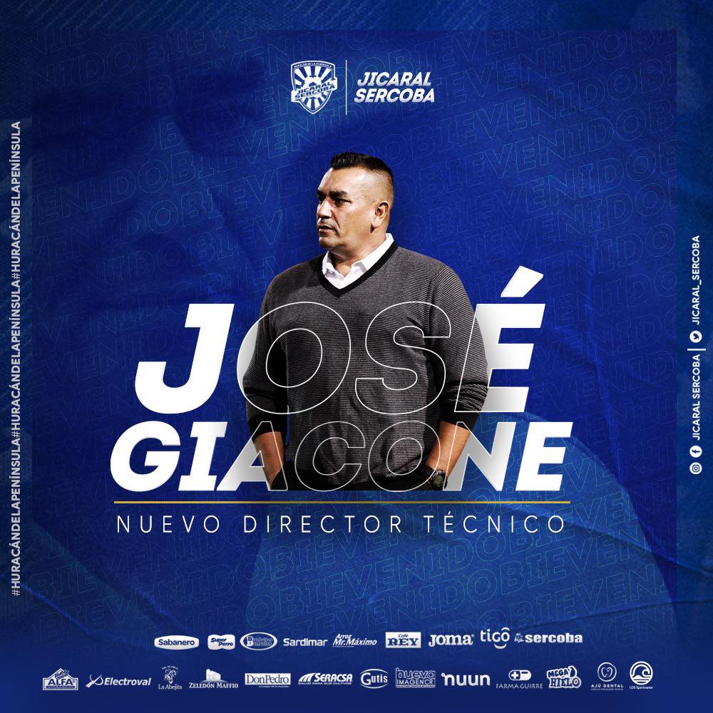 José Giacone es nuevo técnico de Jicaral; Restrepo fuera de San Carlos
