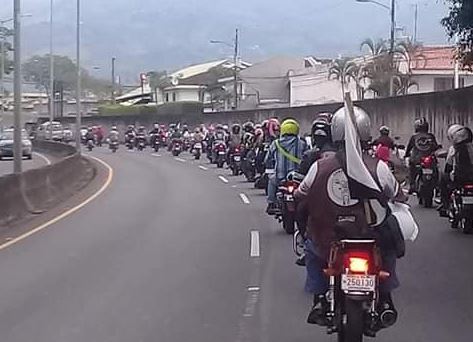 Motociclistas anuncian manifestación para exigir rebaja en cobro del marchamo