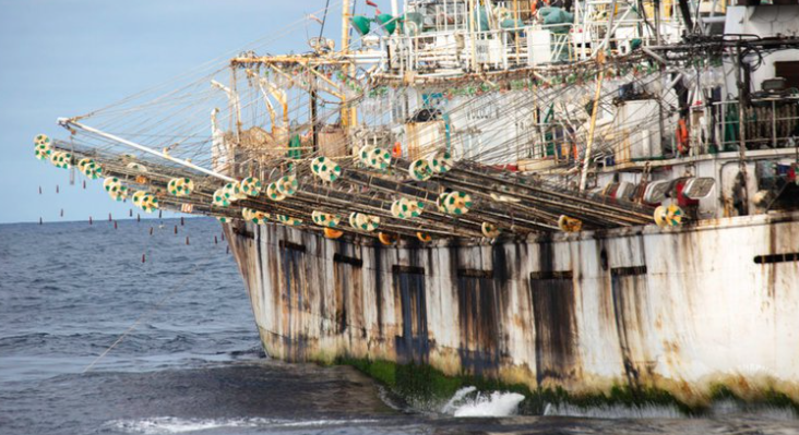 Perú vigila una flota de 400 pesqueros chinos que se desplaza frente a sus aguas territoriales