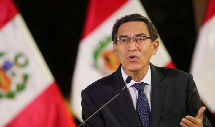 El Tribunal Constitucional de Perú rechazó suspender el proceso de destitución del presidente Martín Vizcarra