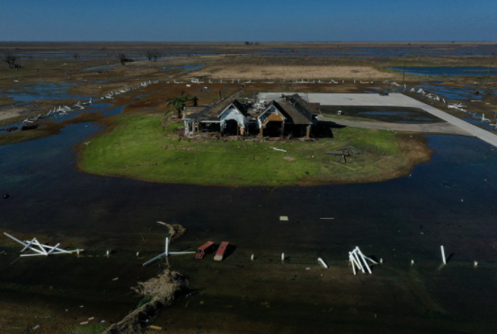 Huracán Delta en EEUU: más de 500.000 hogares y empresas se quedaron sin electricidad en el sur del país