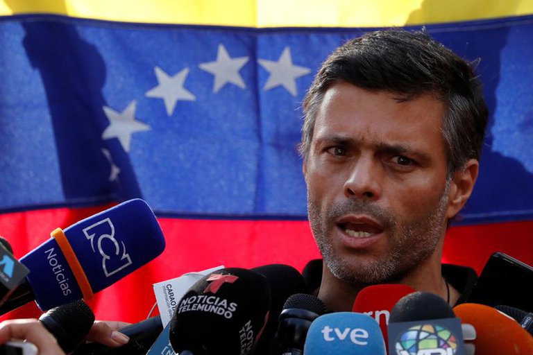 El líder opositor venezolano Leopoldo López ya está en España