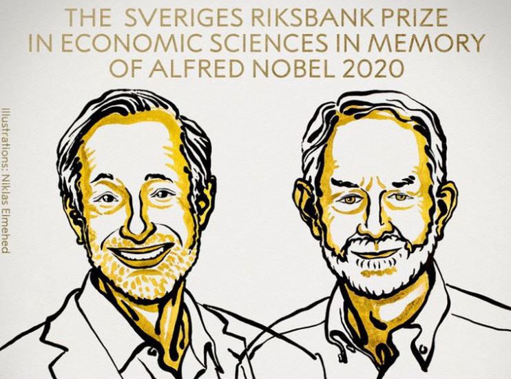 El premio Nobel de Economía fue otorgado a Paul Milgrom y Robert Wilson por renovar la teoría de las subastas