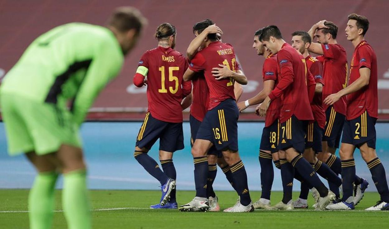 ¡Histórico! España aplastó a Alemania por 6-0 en intenso partido por la Liga de Naciones