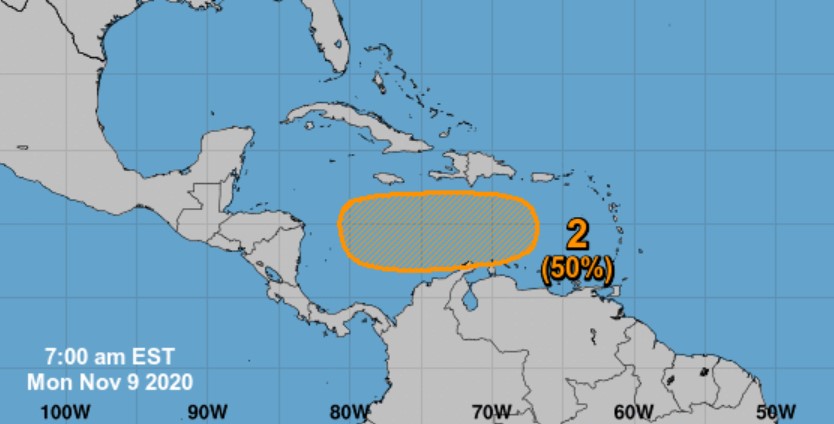 Onda Tropical se forma en el Caribe y podría afectar Costa Rica el próximo fin de semana
