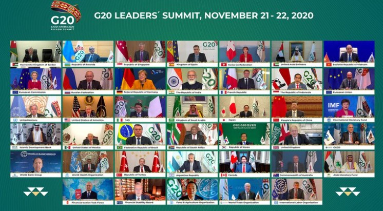 Los líderes del G20 debaten una declaración que incluya el “acceso asequible y equitativo” a la vacuna contra el covid-19 en todo el mundo