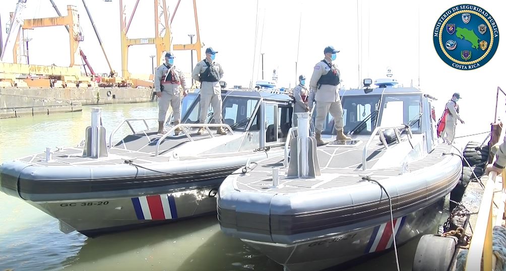 Guardacostas sumará tres nuevas embarcaciones a combate del narcotráfico en el Caribe