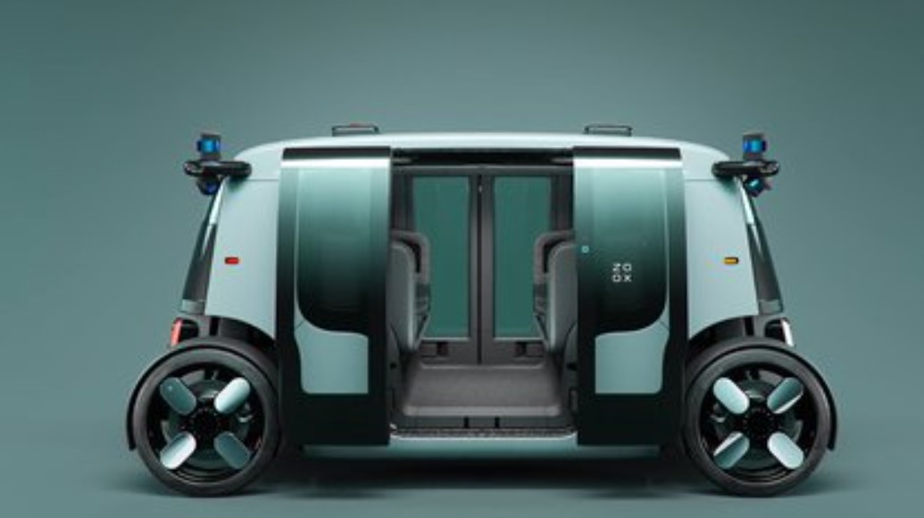 Amazon presentó Zoox, un vehículo sin conductor que funcionará como “taxi robot”
