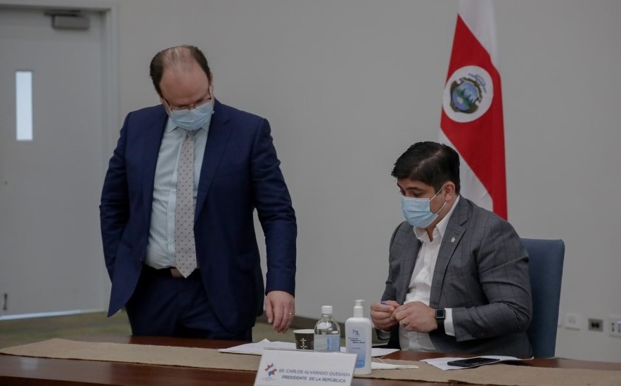 Inician negociaciones entre Costa Rica y FMI: Carlos Alvarado llama a grupos en contra a brindar propuestas ‘realistas’