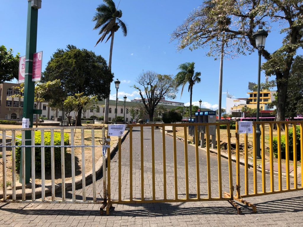 Municipalidad de San José descarta abrir más parques públicos a corto plazo