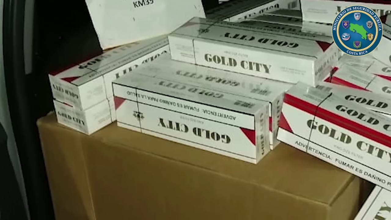 Autoridades decomisan ₡76 millones en cigarrillos contrabandeados desde Panamá