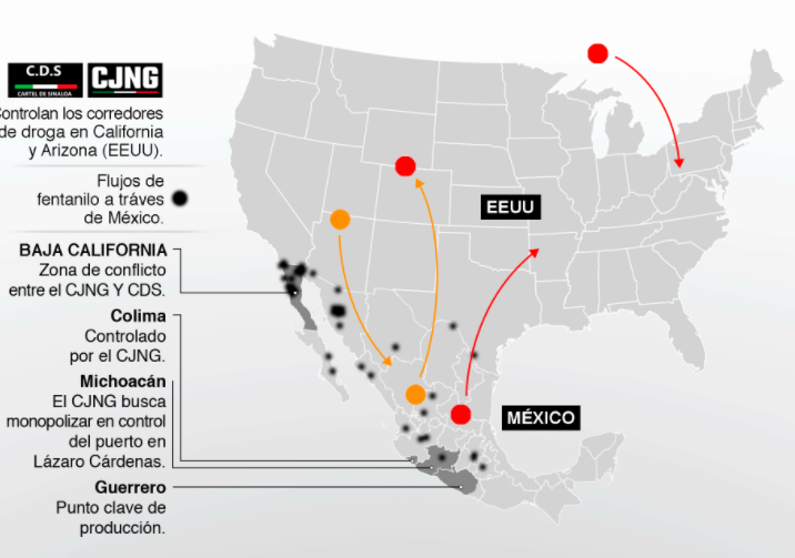 “Murder 8”: la muerte química que llegó desde China para México y EEUU
