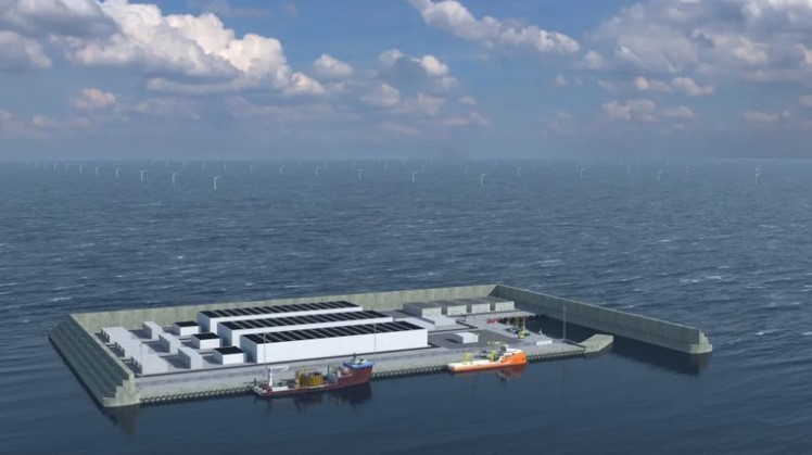 Dinamarca construirá una isla artificial para albergar el primer gran centro de energías limpias del mundo