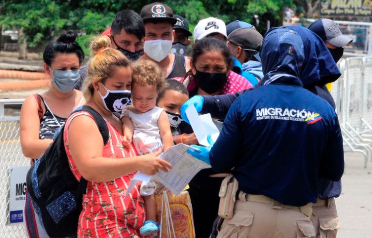 La ONU pidió regularizar a los migrantes venezolanos para facilitar su vacunación contra el coronavirus