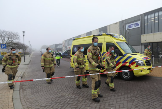 Estalló una bomba en un centro de pruebas de coronavirus en Holanda