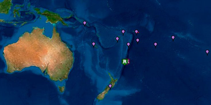 Alerta de tsunami por un sismo de magnitud 8 al norte de Nueva Zelanda