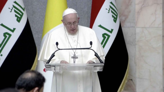 El primer discurso del papa Francisco en Irak: “Basta de extremismos, facciones e intolerancias”