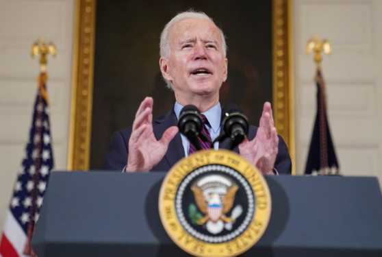 Joe Biden dará su primer mensaje a la nación vislumbrando el final de la pandemia