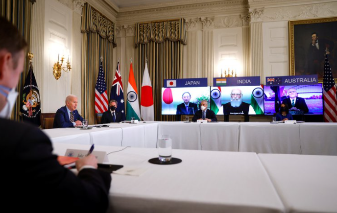 EEUU, Japón, Australia e India mantuvieron la primera reunión del grupo Quad, que busca contrarrestar la influencia de China