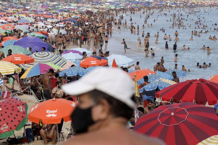Río de Janeiro decretó el cierre total de sus playas por la pandemia de coronavirus