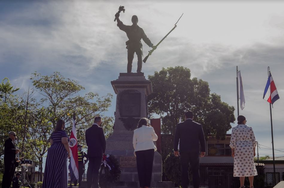 Conmemoración de Batalla de Rivas se llevó a cabo sin desfiles ni música por segundo año consecutivo